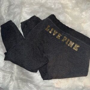 Vintage VS PINK Jogger Sweat Pants 3/4 Capris